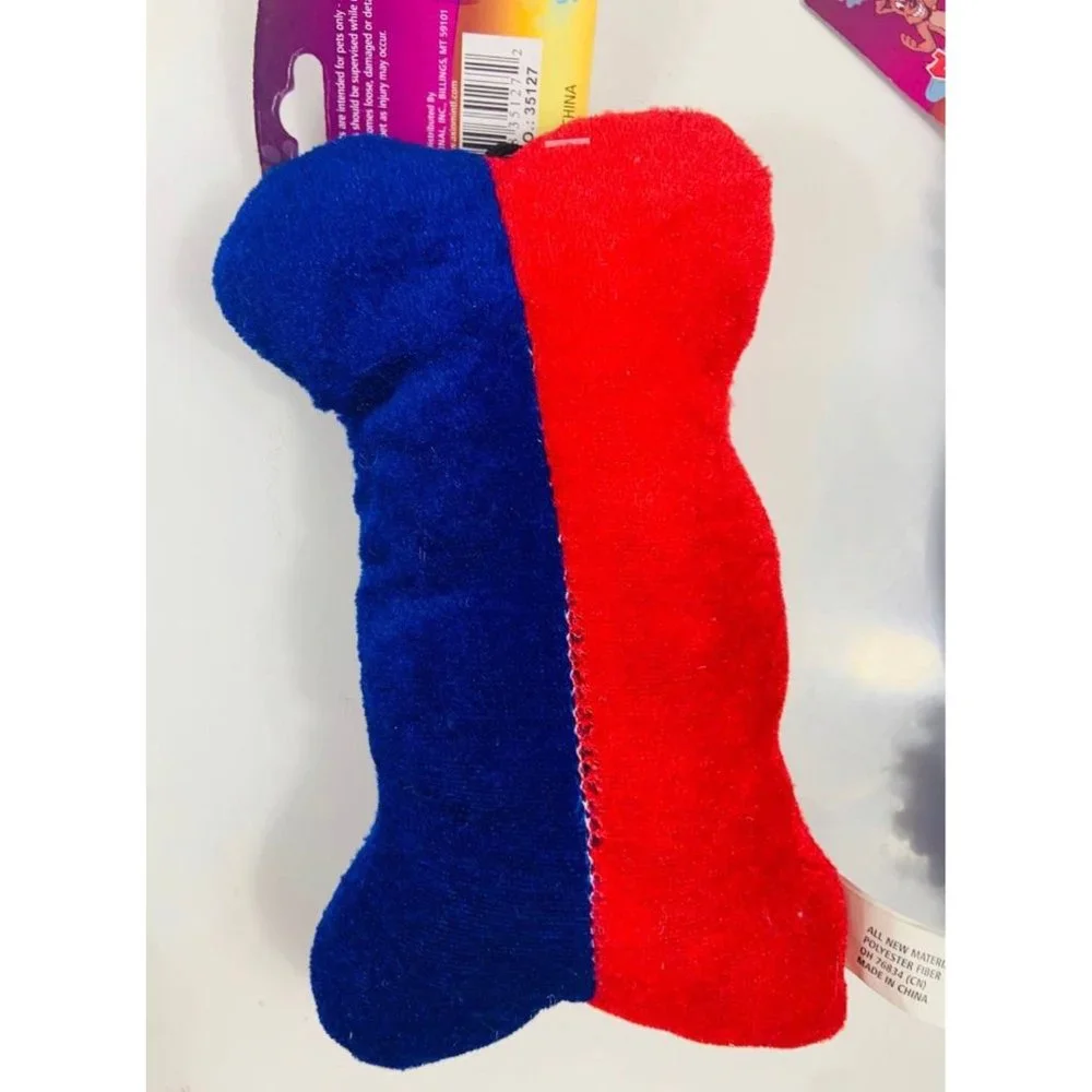 Brand New (2) squeaky dog toys